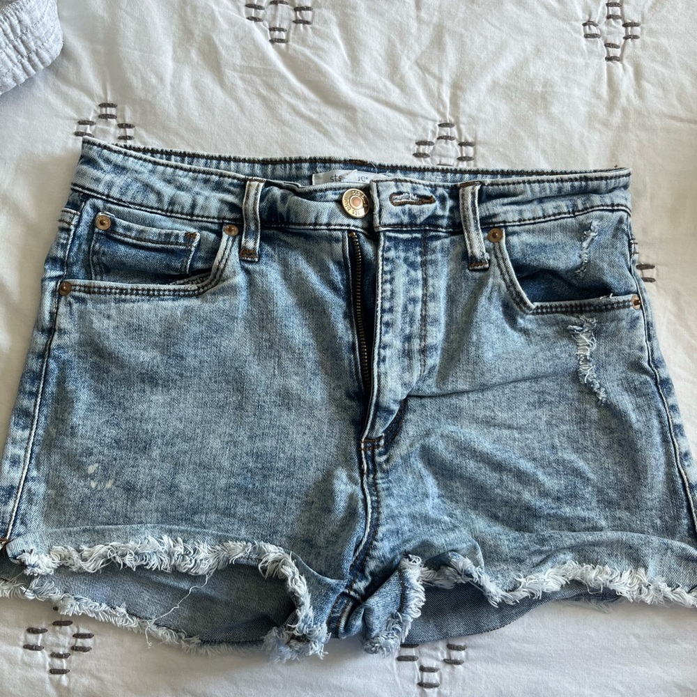STS Blue Aubrey distressed denim shorts
